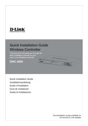 D-Link DWC-2000 Installationsanleitung