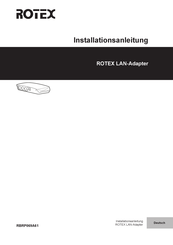 Rotex RBRP069A61 Installationsanleitung