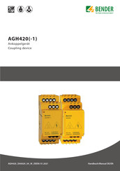 Bender AGH420 Handbuch