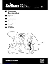 Triton TRPUL Gebrauchs- Und Sicherheitsanweisung