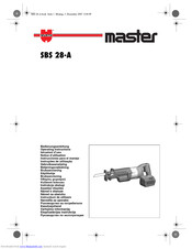 Würth Master SBS 28-A Bedienungsanleitung