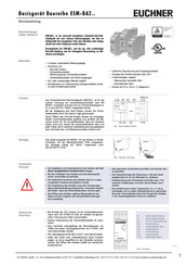EUCHNER ESM-BA201P Betriebsanleitung