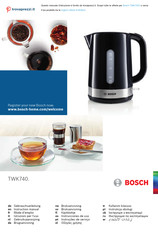 Bosch TWK7403 Gebrauchsanleitung