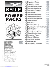 Belle POWER PACKS 20-110D Bedienungshandbuch