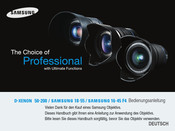 Samsung D-XENON 50-200 Bedienungsanleitung