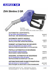 Elaflex ZVA Slimline 2 GR Montage- Und Bedienungsanleitung