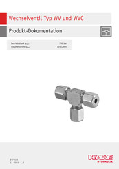 HAWE Hydraulik WVE 2 Produktdokumentation