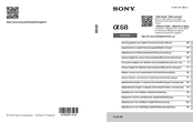 Sony Alpha A68 Gebrauchsanleitung
