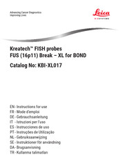 Leica Biosystems Kreatech FISH FUS (16p11) Break - XL Gebrauchsanleitung