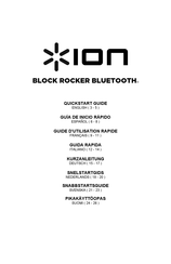 ION IPA56C BLOCK ROCKER BLUETOOTH Kurzanleitung