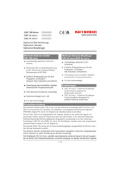 Kathrein OEC 44 micro Handbuch