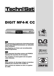 TechniSat DIGIT MF4-K CC Handbuch