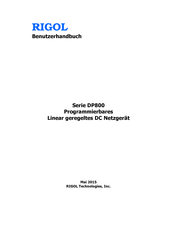 RIGOL DP800 Serie Benutzerhandbuch