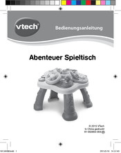 VTech Abenteuer Spieltisch Bedienungsanleitung