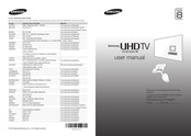 Samsung UE-55HU8580 Bedienungsanleitung