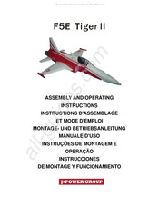 J-Power Group F5E Tiger II Montage- Und Betriebsanleitung