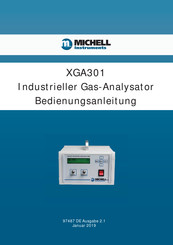 Michell Instruments XGA301 Bedienungsanleitung