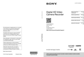 Sony Handycam HDR-CX280 Bedienungsanleitung