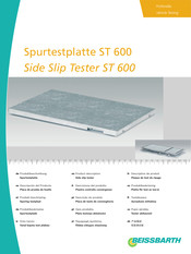 Beissbarth ST 600 Produktbeschreibung