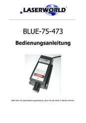 Laserworld BLUE-75-473 Bedienungsanleitung