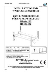 RP-Tools RP-4064B2 Installations- Und Wartungshandbuch