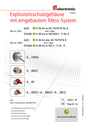 TR-Electronic A 130 I Serie Benutzerhandbuch