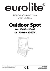 EuroLite 40000325 Bedienungsanleitung