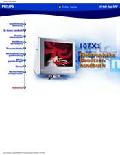 Philips 107X2 Elektronisches Benutzerhandbuch