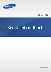 Samsung GT-S6310 Benutzerhandbuch