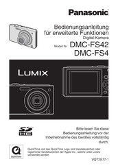 Panasonic Lumix DMC-FS42EG-K Bedienungsanleitung Für Erweiterte Funktionen
