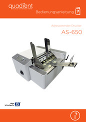 quadient AS-450 Bedienungsanleitung