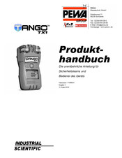 Industrial Scientific Tango TX1-4 Produkthandbuch