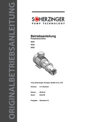 scherzinger 50X5-350 Serie Betriebsanleitung