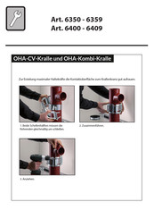 Haas OHA-CV Bedienungsanleitung
