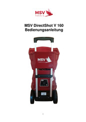 MSV DirectShot V 160 Bedienungsanleitung