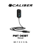 Caliber PMT 061BT Bedienungsanleitung