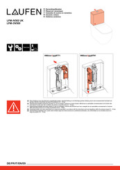 Laufen LFM-IV302 UK Bedienungsanleitung