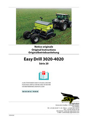 SKY Agriculture 4020 Easy Drill 20 Serie Originalbetriebsanleitung