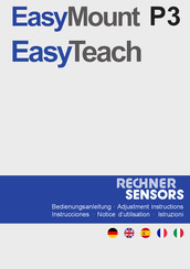 RECHNER SENSORS EasyMount P3 Benutzerhandbuch