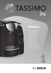 Bosch Tassimo JOY TAS45-Serie Gebrauchsanleitung