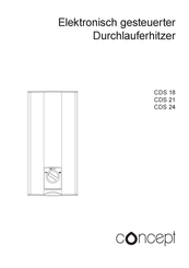 Concept CDS 18 Handbuch