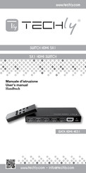 Techly IDATA HDMI-4K51 Handbuch