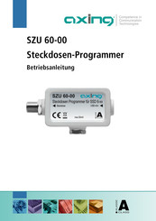 axing SZU 60-00 Betriebsanleitung