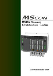 IAI MSCON Betriebshandbuch