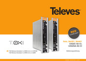 Televes T.OX MUX DVBS2-COFDM CI Twin Bedienungsanleitung