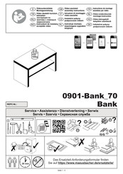 Mäusbacher 0901-Bank  70 Videounterstützte Montageanleitung