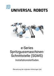 universal robots e Serie Installationsleitfaden