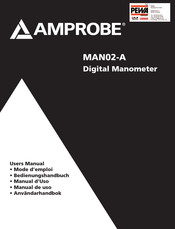 Amprobe MAN02-A Bedienungshandbuch