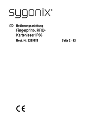 Sygonix 2299888 Bedienungsanleitung