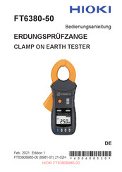 Hioki FT6380-50 Bedienungsanleitung